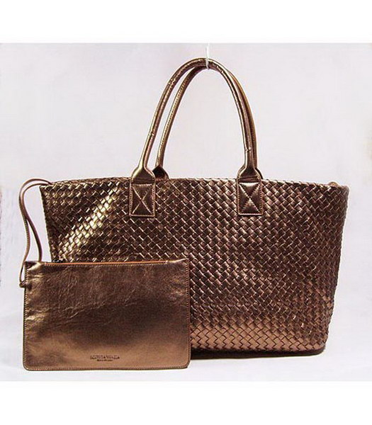 Bottega Veneta Grande Cabat_Bronze Pelle